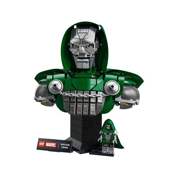 Set costruzioni lego 76345 marvel super heroes busto del dottor destin