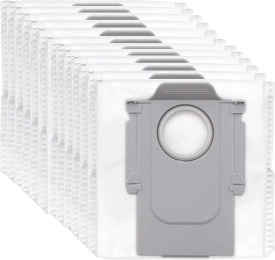 12 x Sacchi aspiratore adatti per Roborock Q5+, Q7+, Q7 Max+, S7 MaxV Ultra, S7 Pro Ultra, Q8+ max e pro, S8+ S8 Pro Ultra sacchi aspiratore stazione aspirante