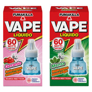 ANTIZANZARE LIQUIDO RICARICA 60 notti - Geranio/Menta  - VAPE