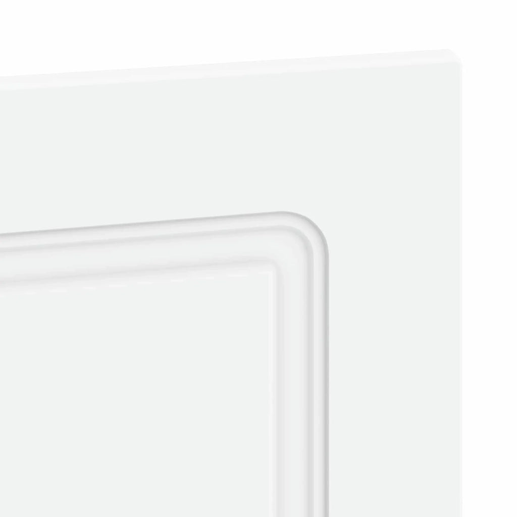 Testiera da Muro UTRECHT Bianco Legno ingegnerizzato 897805