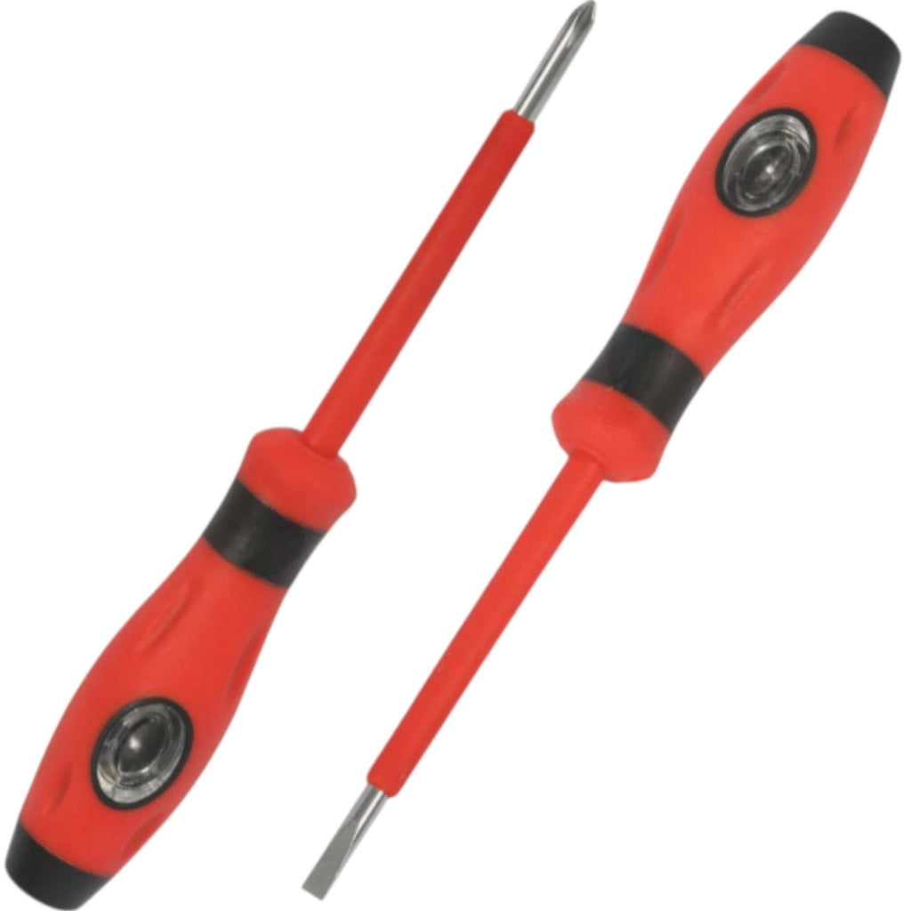 Set di cacciavite isolati Professionali con impugnatura morbida 4 pezzi 07720