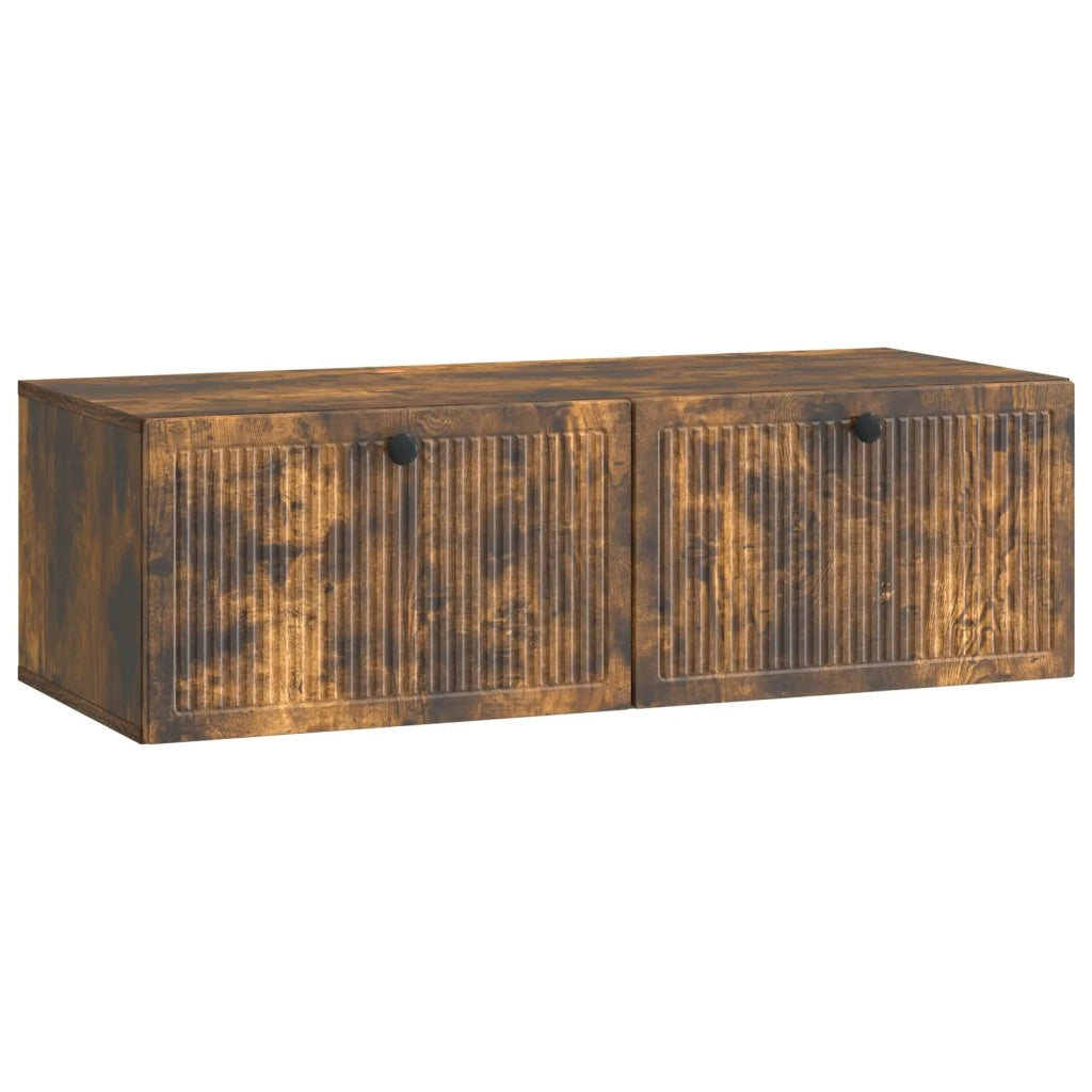 Mobile Porta TV da Muro Rovere Fumo 98 x 41 x 30 cm 898020