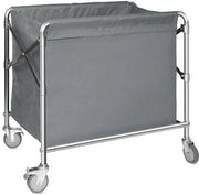 Wassorteerwagen commerciale con ruote, con 100 kg di capacità di carico per spazio lavanderia domestico, 87 x 52 x 78 cm