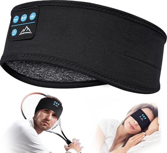 Cintura per la testa - Sonorizzazione durante il sonno - Cuffie Bluetooth - Altoparlanti per la testa - Altoparlanti per l'esercizio - Corsa in bici