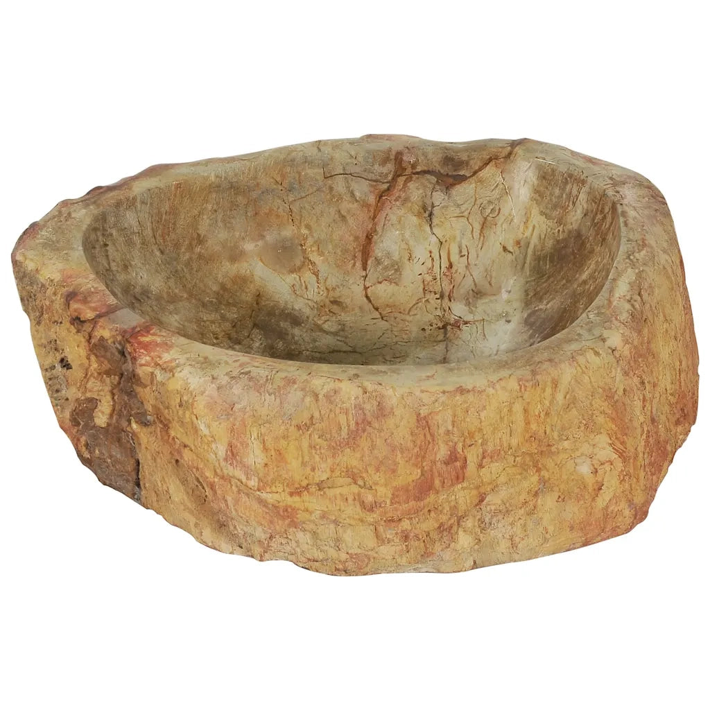 Lavandino 45x35x15 cm in Pietra Fossile Crema CFW9701395