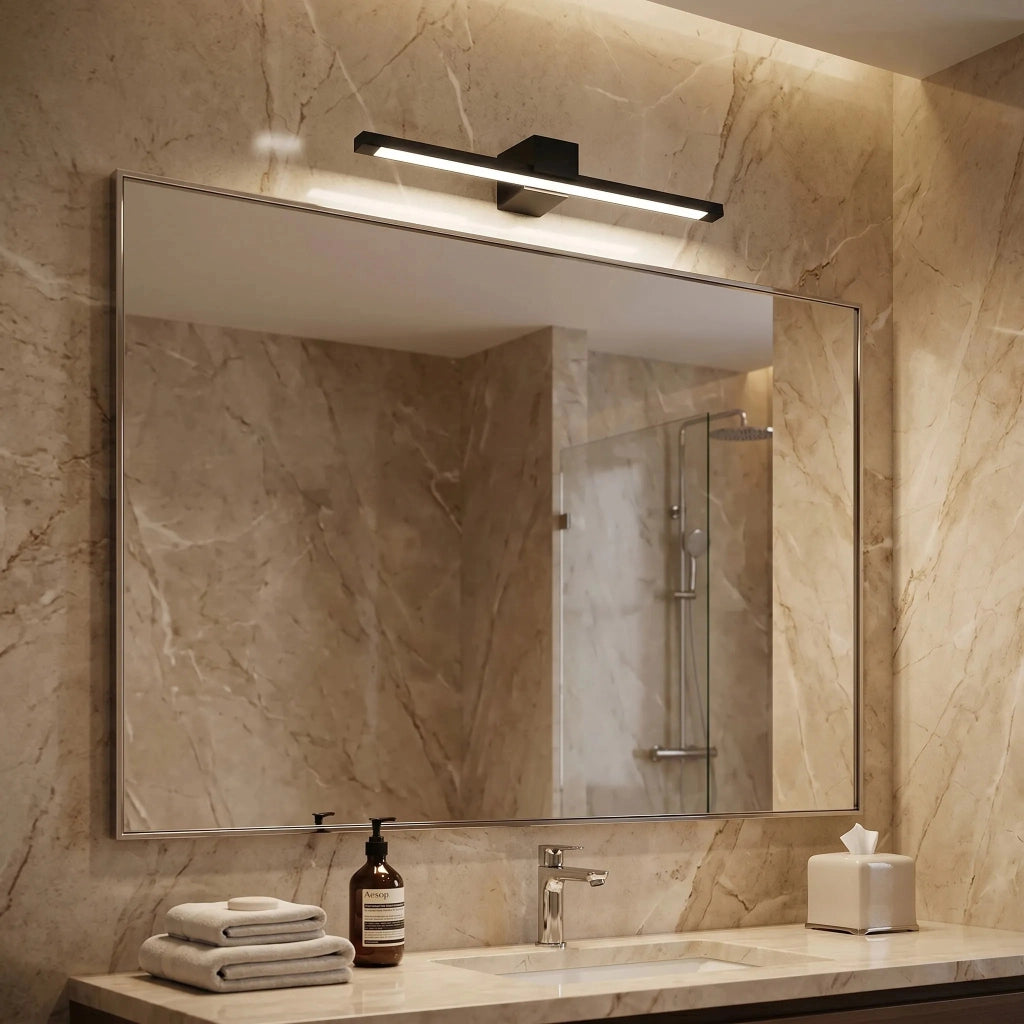 Applique Da Bagno Led Swe049-1w 40 Cm Black