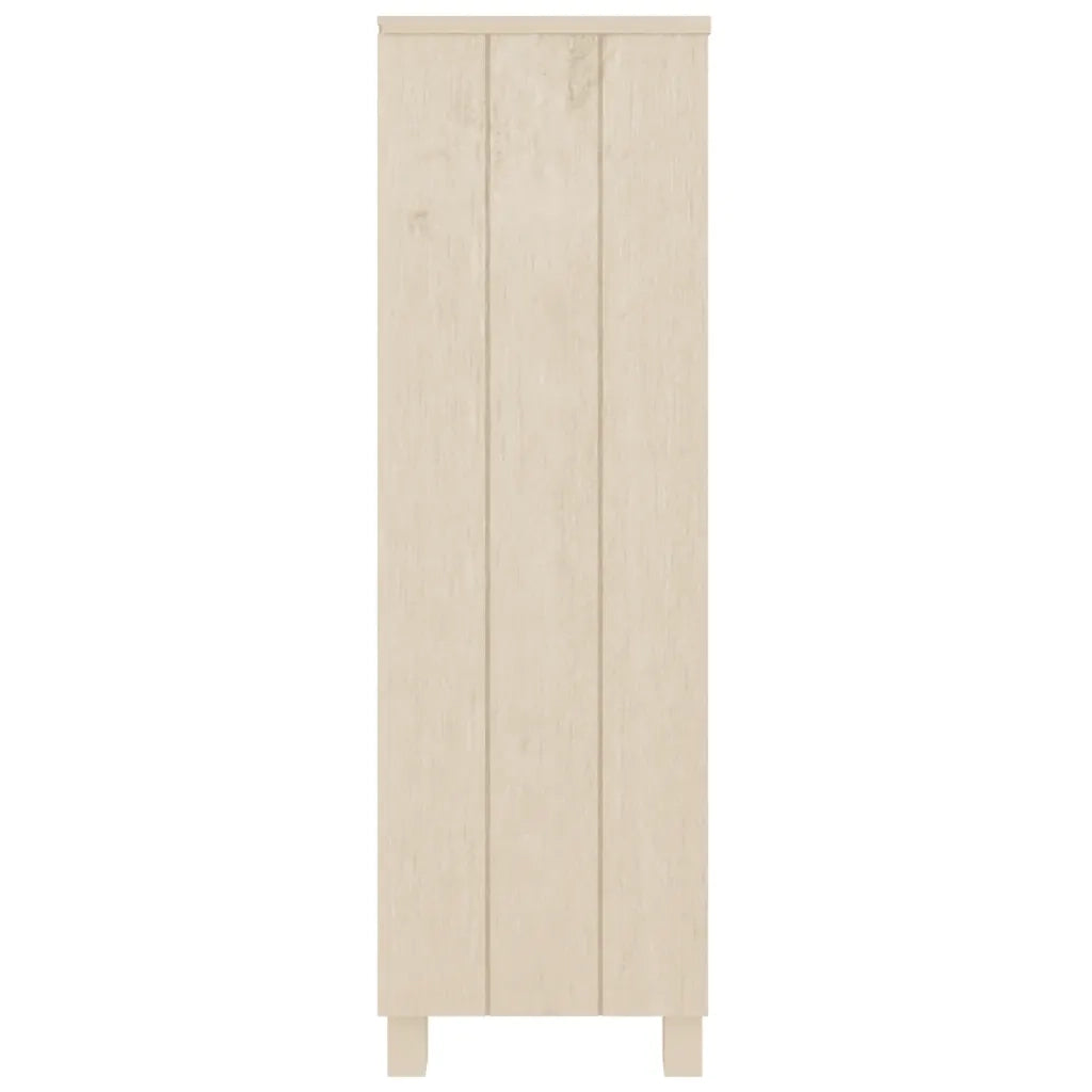 Libreria HAMAR ambra 85x35x112 cm in Legno Massello di Pino 340484