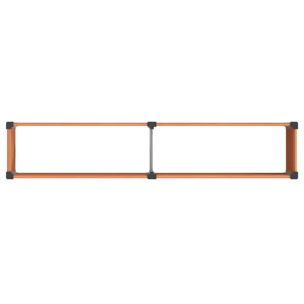 Letto rialzato da giardino Marrone 250 x 50 x 91 cm 42039009