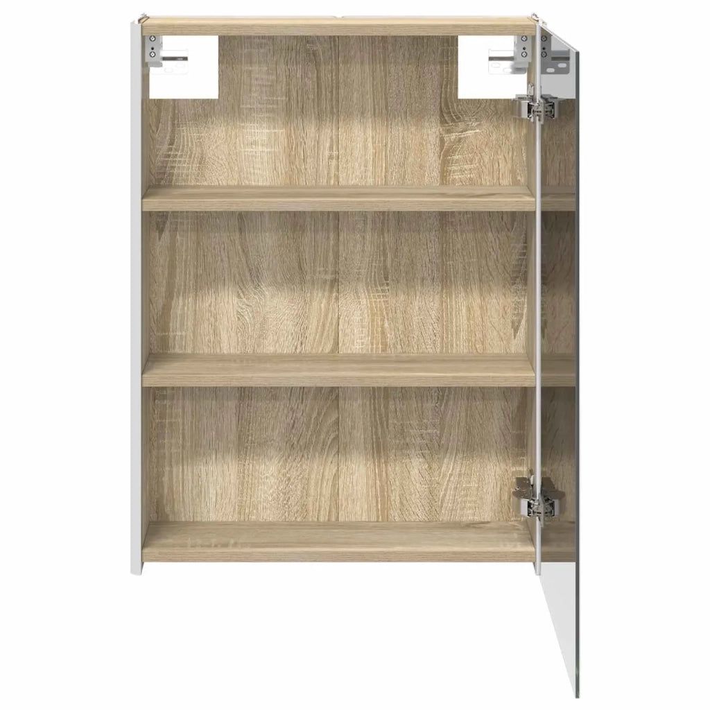 Mobiletto per specchio da bagno Rovere Sonoma