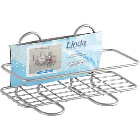 MENSOLA DOCCIA RETTANGOLARE 1 RIPIANO 23x11x11h cm