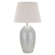 Balosemo, Lampada da Tavolo Necessaria 1 Lampadina, Bianco