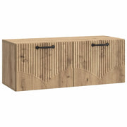 Mobile Porta TV da Muro Rovere Artigianale 78,5 x 31 x 30 cm