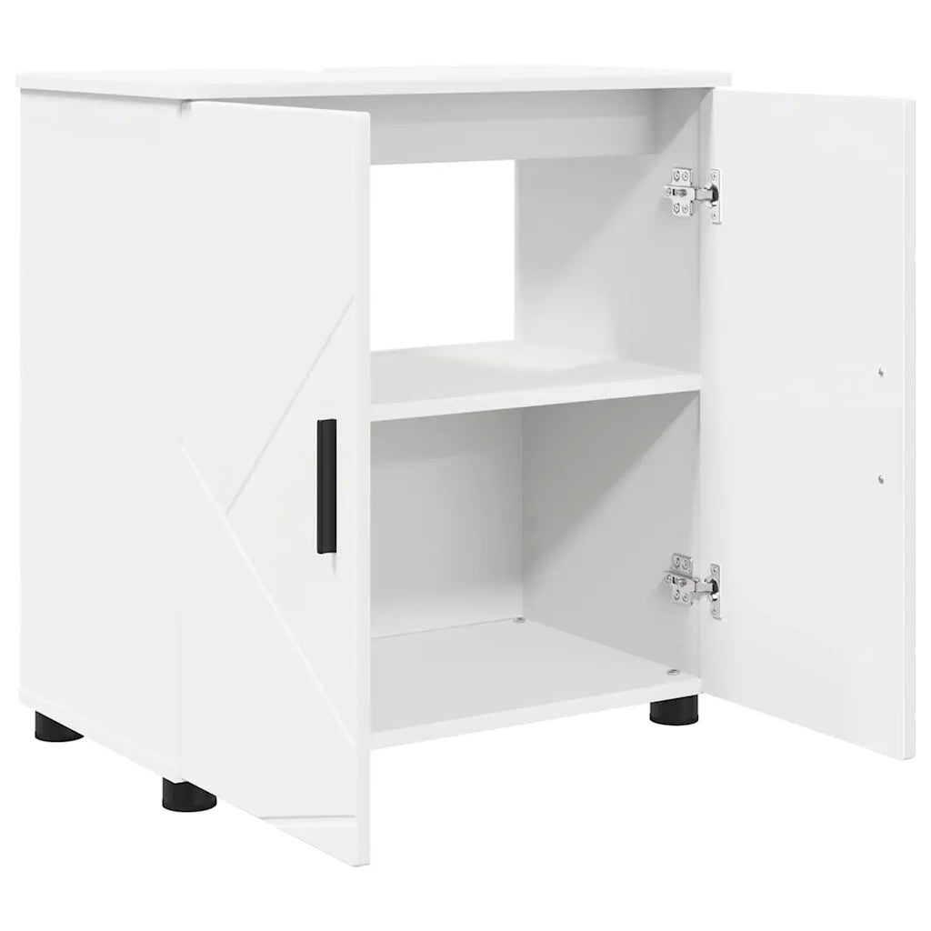 Mobile da Bagno con archiviazione Bianco 61 x 35 x 64 cm