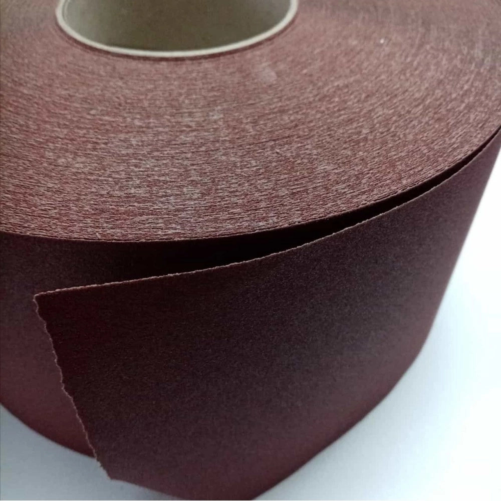 Sait saitac grana 100 carta vetrata abrasiva per legno ferro smalto vernici 1mt larghezza 120mm