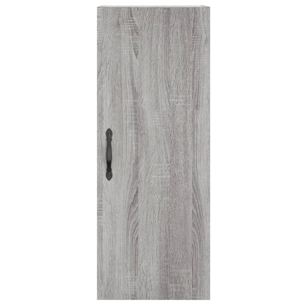 Credenza Grigio Sonoma 34,5x34x180 cm in Legno Multistrato 3199079