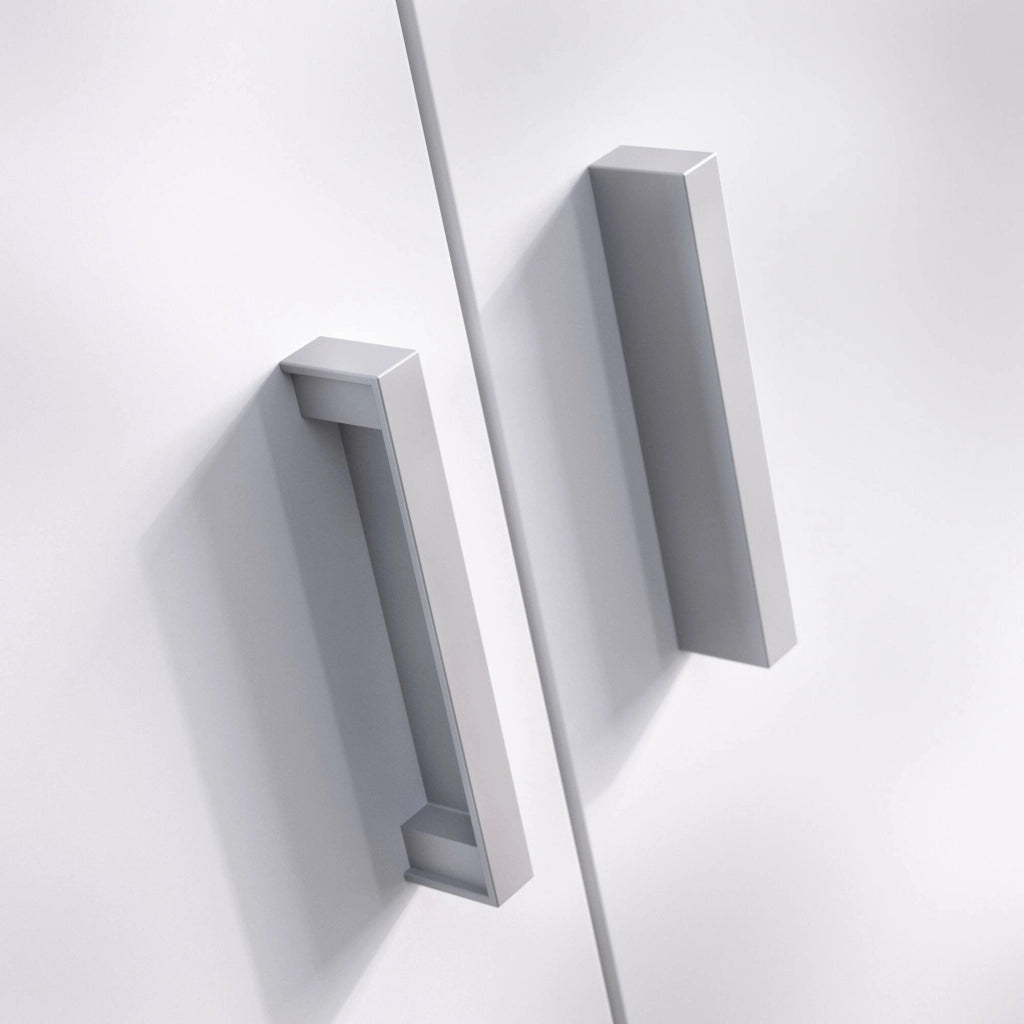 Velate, Armadio Multiuso Grande Modulabile, 194x190h cm Bianco