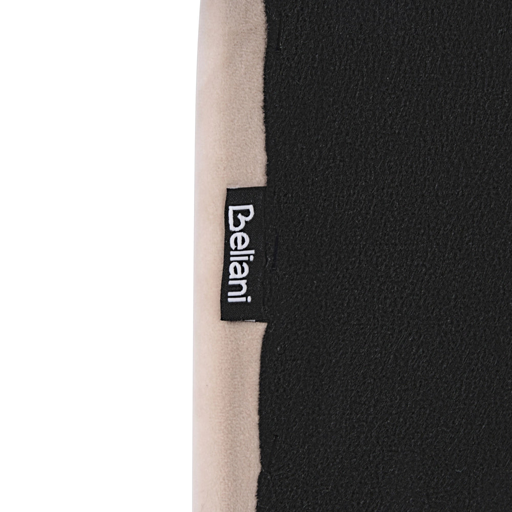 Letto Beige Velluto Imbottito Telaio Poggiatesta 90 x 200 cm Singolo Dimensione Camera da letto Bambini Camera Moderna Tradizionale