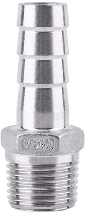 Connettori a Sfera in Acciaio Inossidabile - BSPT - 1/8" a 3/4" - Per Acqua/Gas/Liquido - Diversi Diametri - Acciaio Inossidabile 304