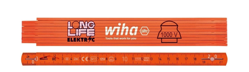 Wiha 42068 riga pieghevole 2 m
