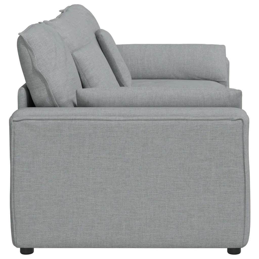 Divano Modulare con Cuscini Grigio Chiaro CFW7277662