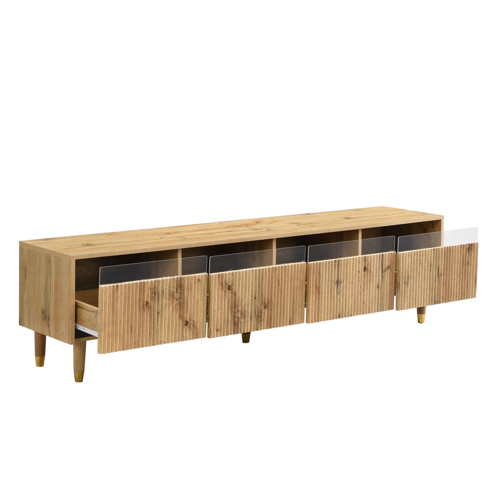 Mobile TV in Legno ¨C MINIMAL ¨C 4 Cassetti, MDF, Soggiorno, 178 cm
