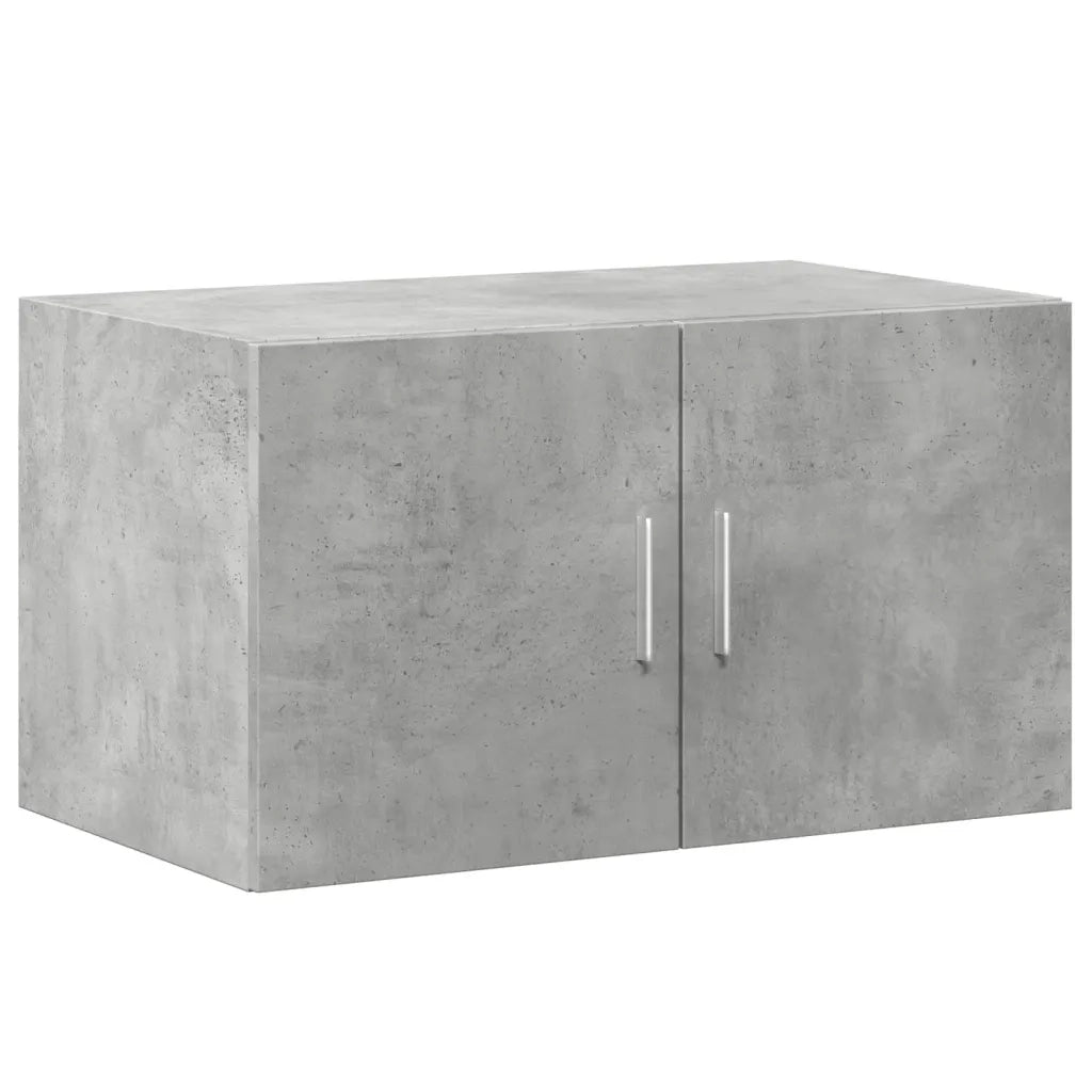Mobile a Parete Grigio Cemento 70x42,5x40 cm Legno Multistrato 846120