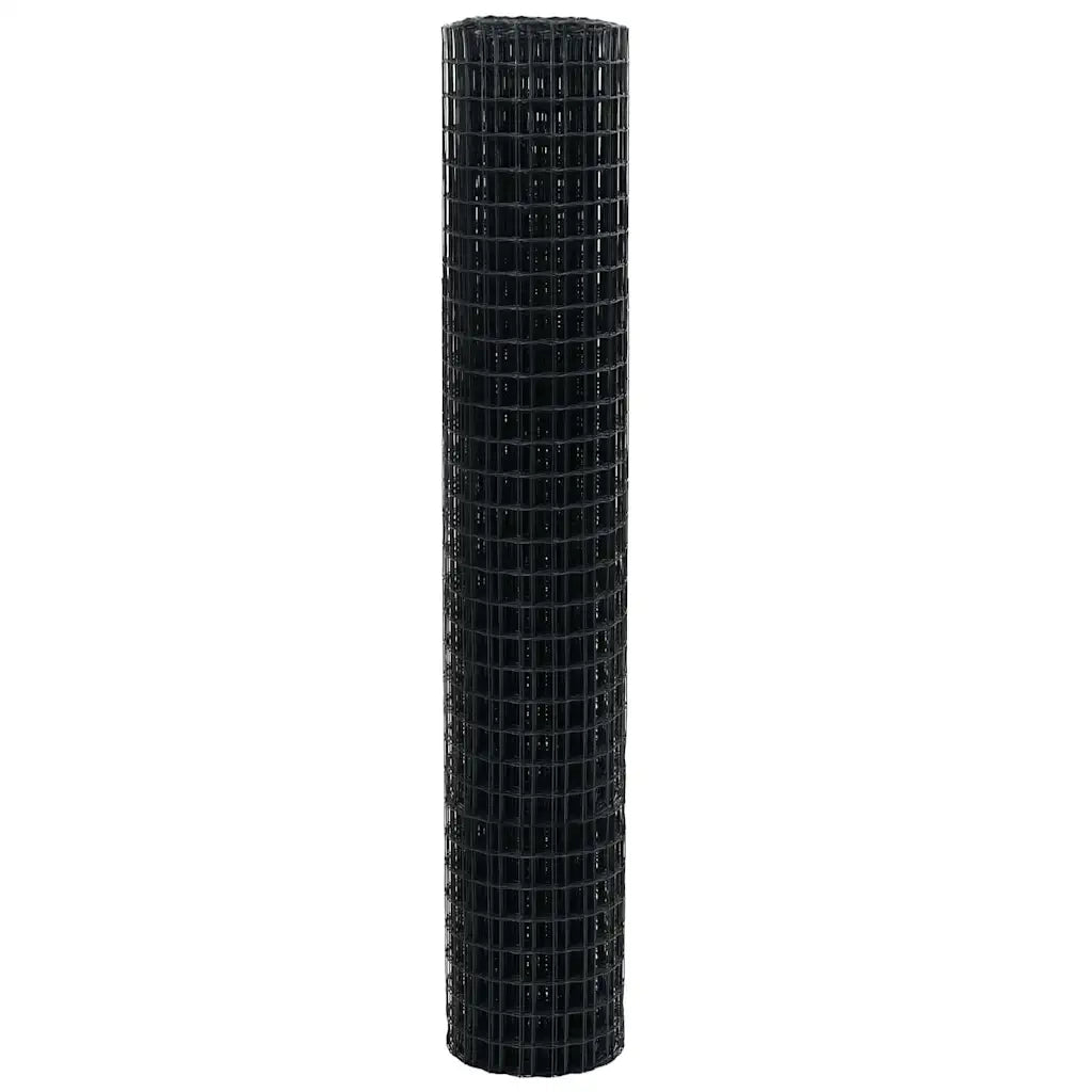 Recinzione Euro Grigio 1,5 x 10 m Ferro rivestito in PVC 42004480