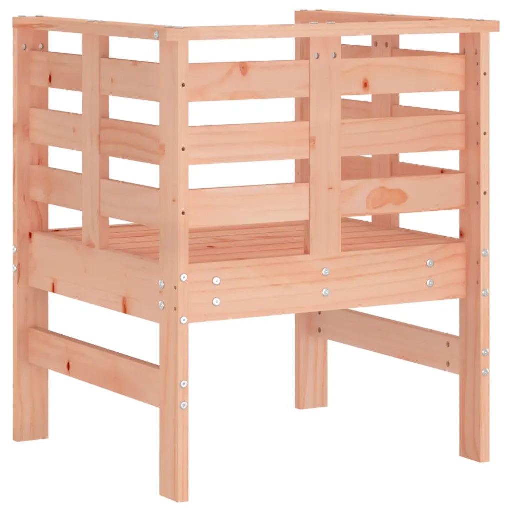 Sedie da Giardino 2 pz | Sedie da Esterno 61,5x53x71 cm Legno Massello di Douglas