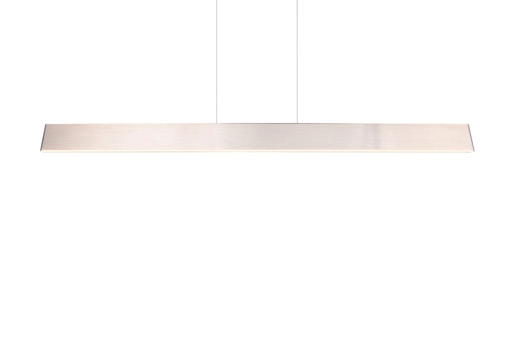 Lampadario lineare 150cm nichel LED 35W CCT Trio Galway