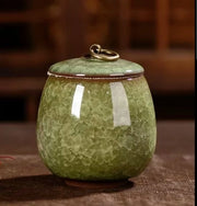 Mini Urna ceramica Verde 170ml
