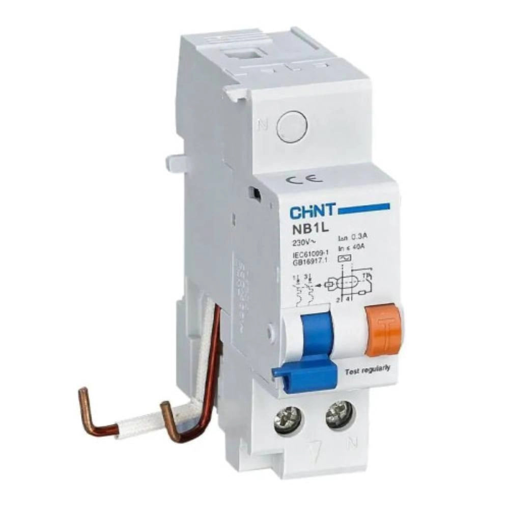 Chint blocco differenziale accoppiabile 2p serie nb1l-40 fino a 40a 300ma *** tipo di differenziale tipo a, confezione 1