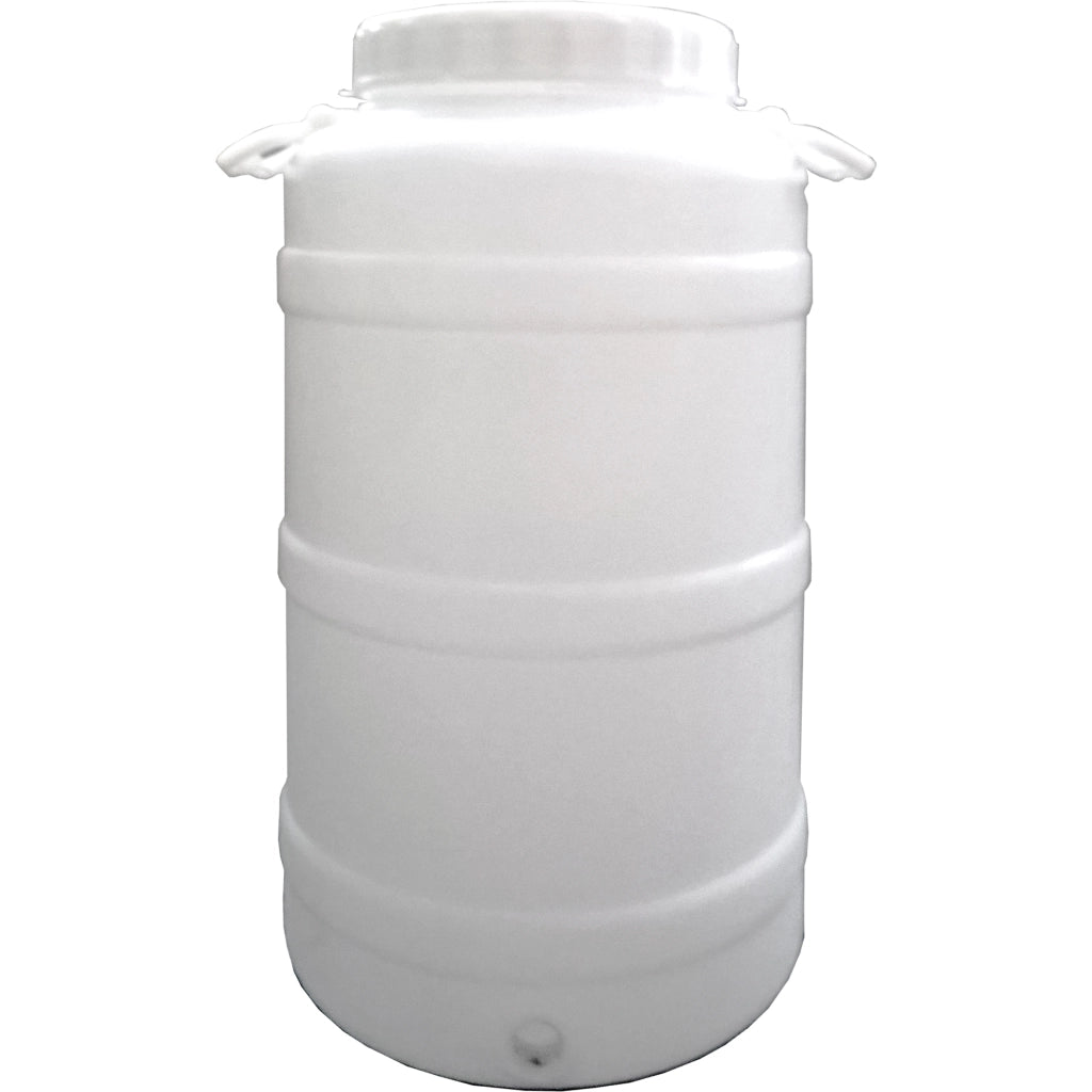 FUSTO HDPE BOCCA LARGA 50 L PREDISP RUBINETTO 3/4- 3,0 pz