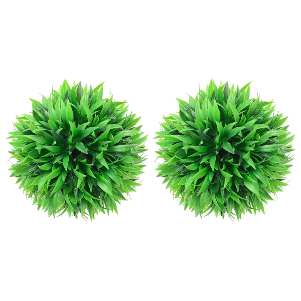 Sfere di Bosso Artificiale 2 pz 30 cm cod mxl 71690