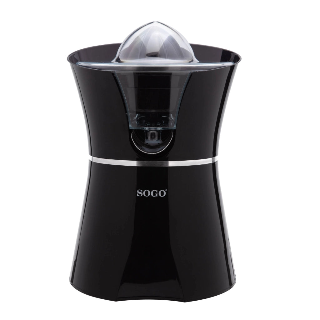 Spremiagrumi elettrico con 2 coni intercambiabili, contenitore succo 550ml, rotazione 100 giri min 600W - SOGO