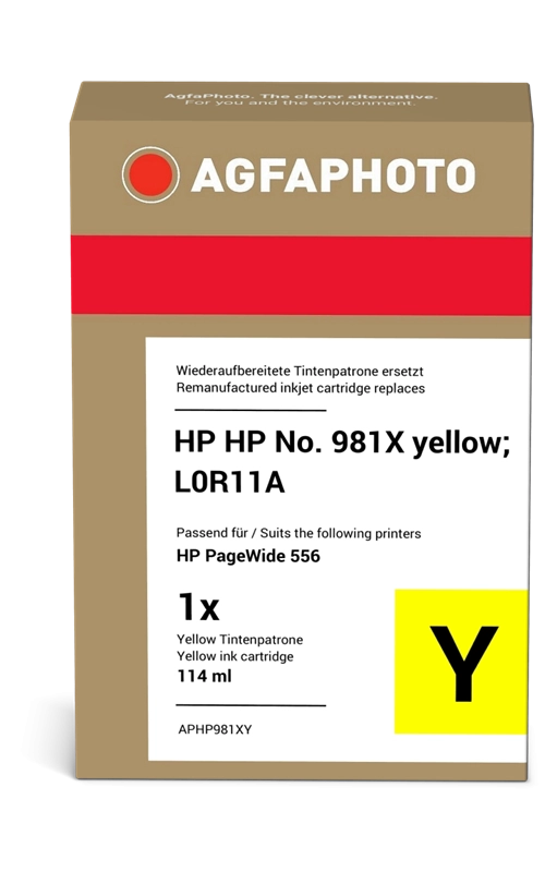 ORIGINAL Agfa Photo Cartuccia d'inchiostro giallo APHP981XY ~10000 Seiten