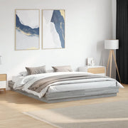 Giroletto Grigio Sonoma 200x200 cm in Legno Multistrato 3209833