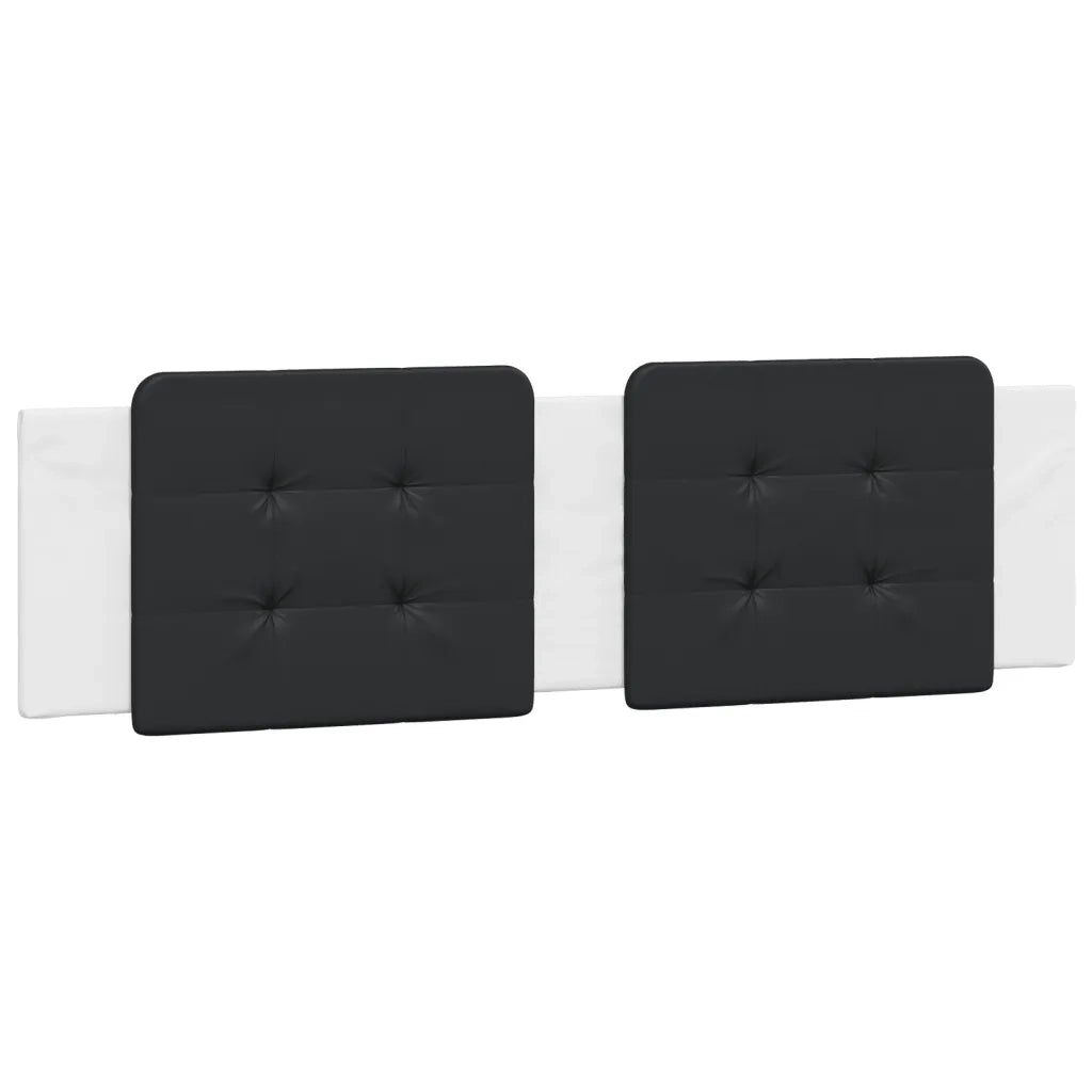 Giroletto con LED senza Materasso Zadar Bianco e Nero 180x200 cm 3214130
