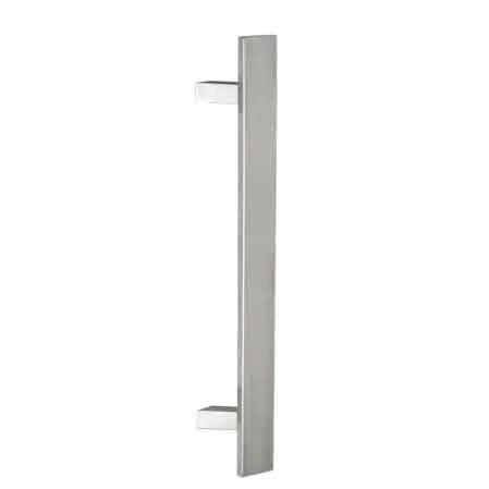 MANIGLIONE INOX INCLINATO 'OREGON' 40x10x500 mm, Inter. 300 mm - Colore Nero - 2 pezzi- FIMET MANIGLIE