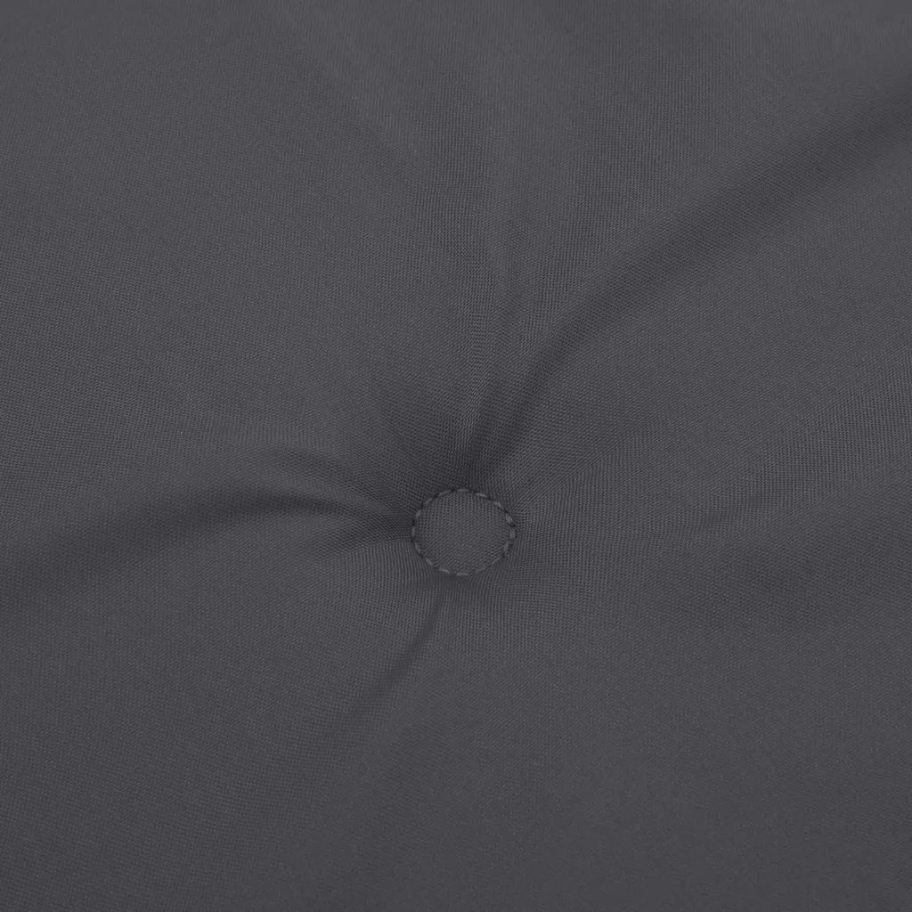 Cuscino per Sdraio Antracite MÃ©lange (75+105)x50x3cm in Tessuto