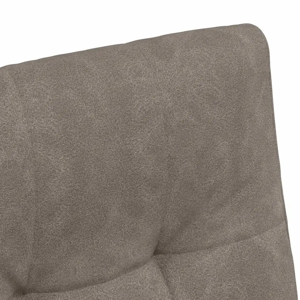 Sedie da Pranzo con Ruote 2 pcs Grigio 58 x 67 x 97 cm 42017894