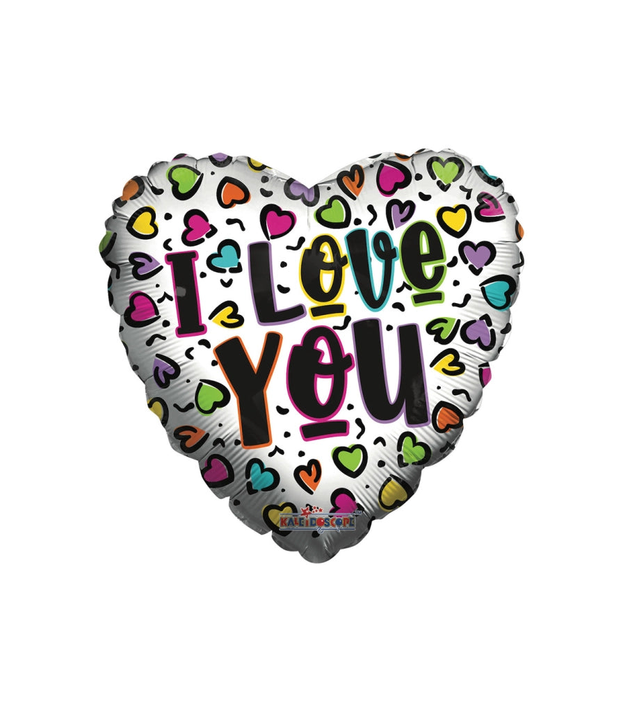 Nonsoloinformatica Palloncino a Cuore I Love You Maculato 18