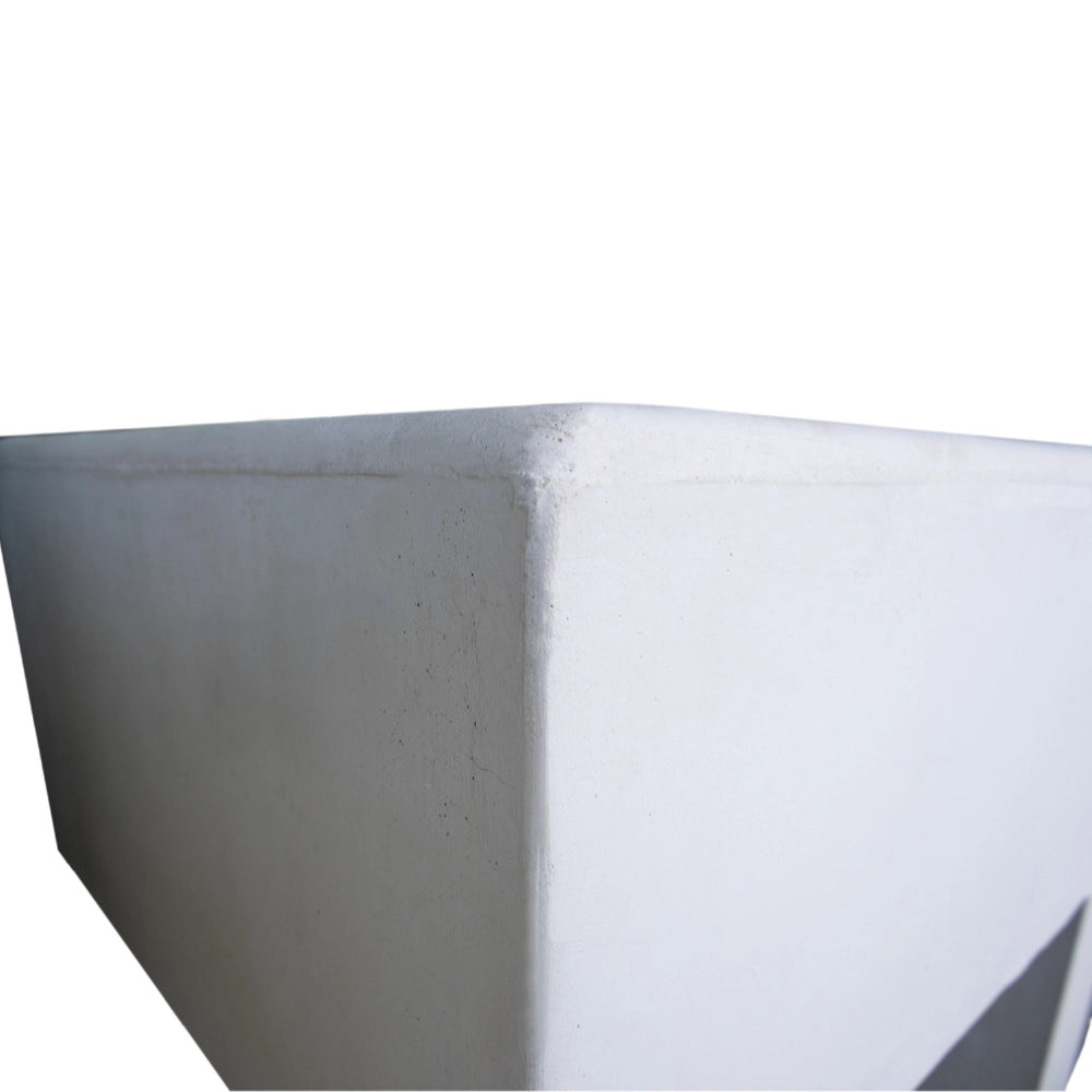 Pilozza calcestruzzo cemento piedi serie ostuni 75 x 55 x h 30 cm con piedi