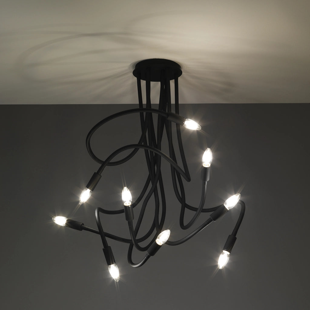 Lampadario ORIX nero