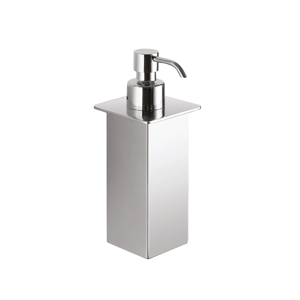 Dispenser dosasapone  a muro Gedy in acciaio inox cromato | Colorado