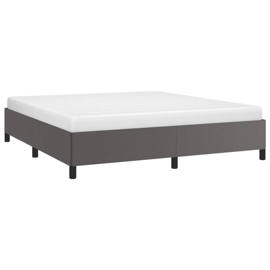 Giroletto Grigio 160x200 cm in Similpelle 347261