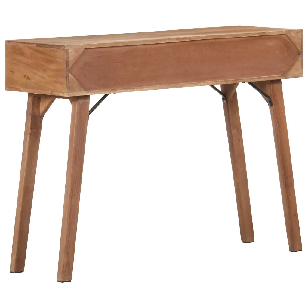 Tavolo Consolle | Tavolo d'Ingresso 100x35x76 cm in Legno Massello di Mango