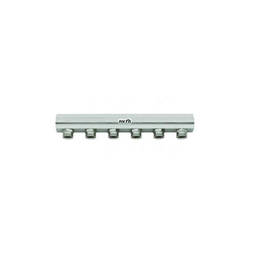COLLETTORE DI DISTRIBUZIONE 1 DERIVAZIONE 24X19 INT. 50- 1 x 6 Vie L. 314 mm- FIV- pezzi 1