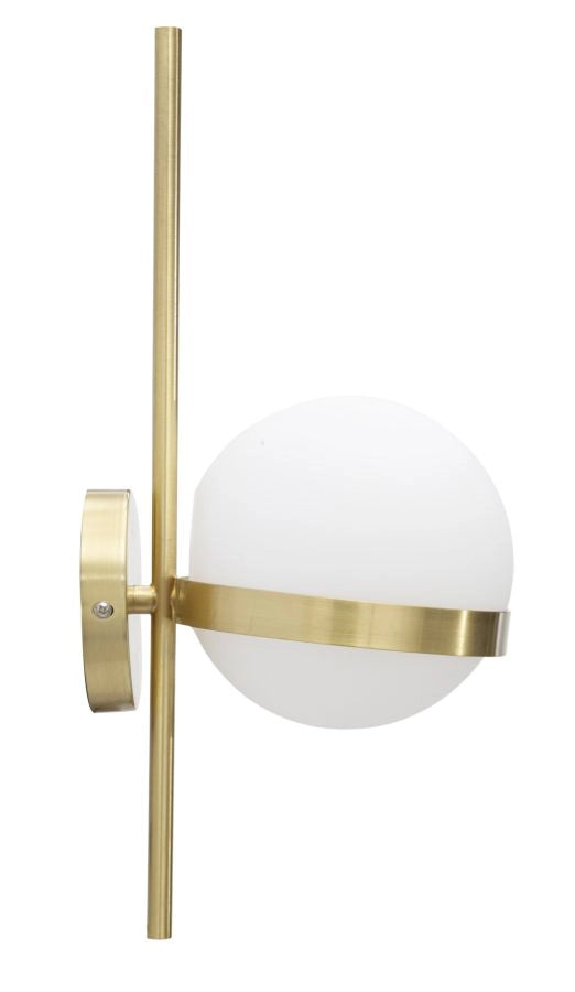 LAMPADA DA MURO GLAMY CIRCLE CM 15x20x40