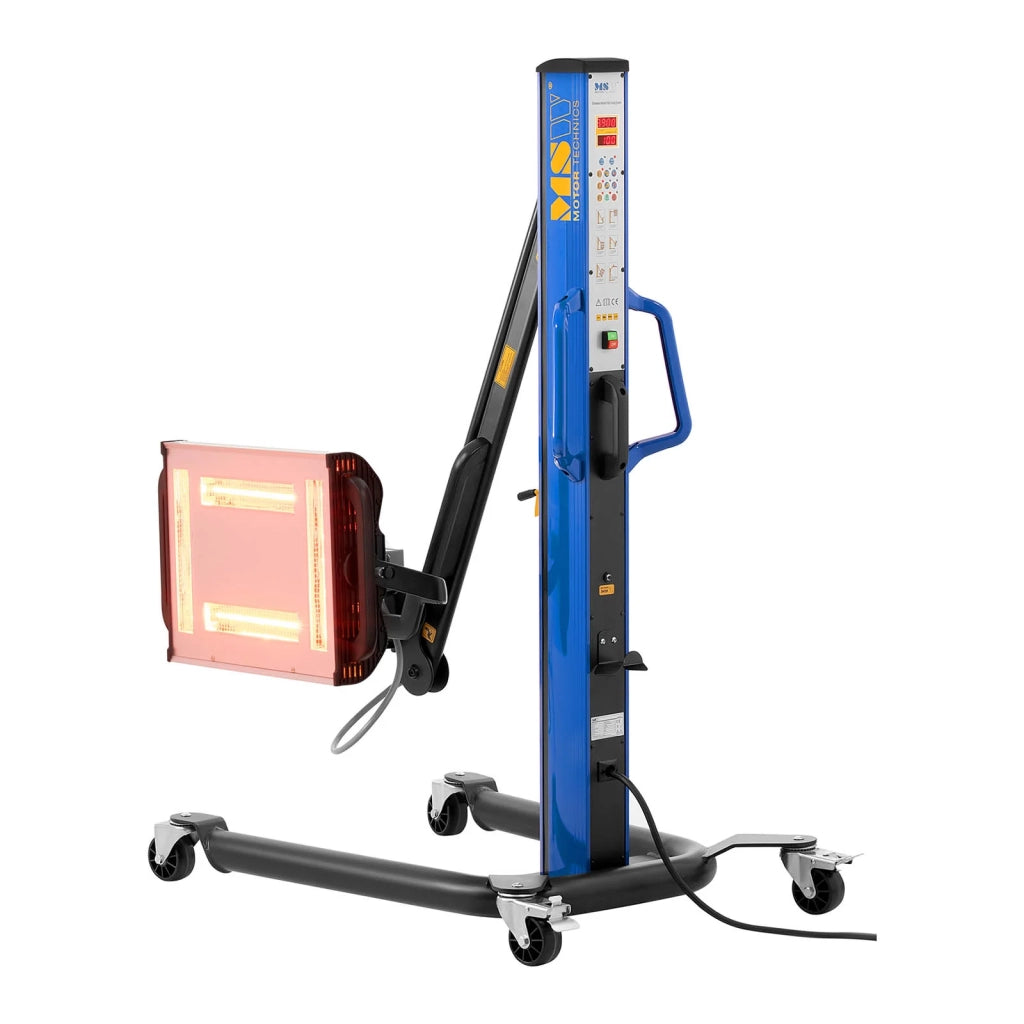 Lampada infrarossi carrozzeria - 4 lampade da 1.000 watt - altezza: 240 cm max. - 230 volt 14_0006455