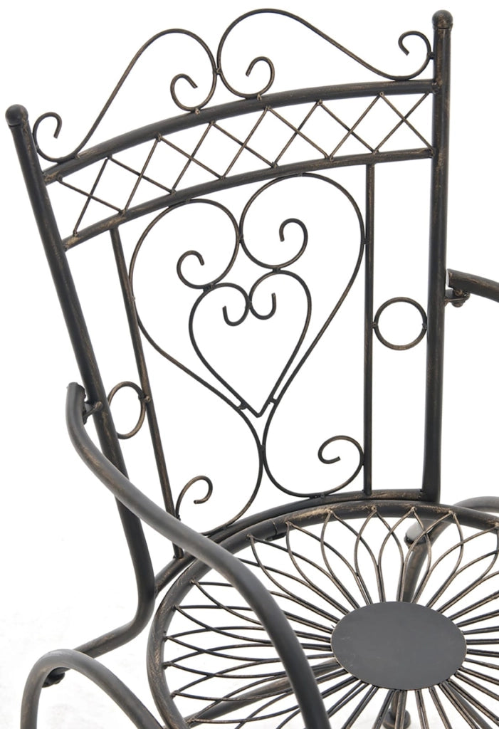Set di 2 sedie Sheela bronzo